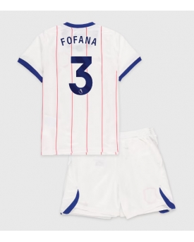 Billige Fotballdrakt Chelsea Wesley Fofana #3 Replika Tredjedraktsett Barn 2026-27 Kortermet (med bukser)